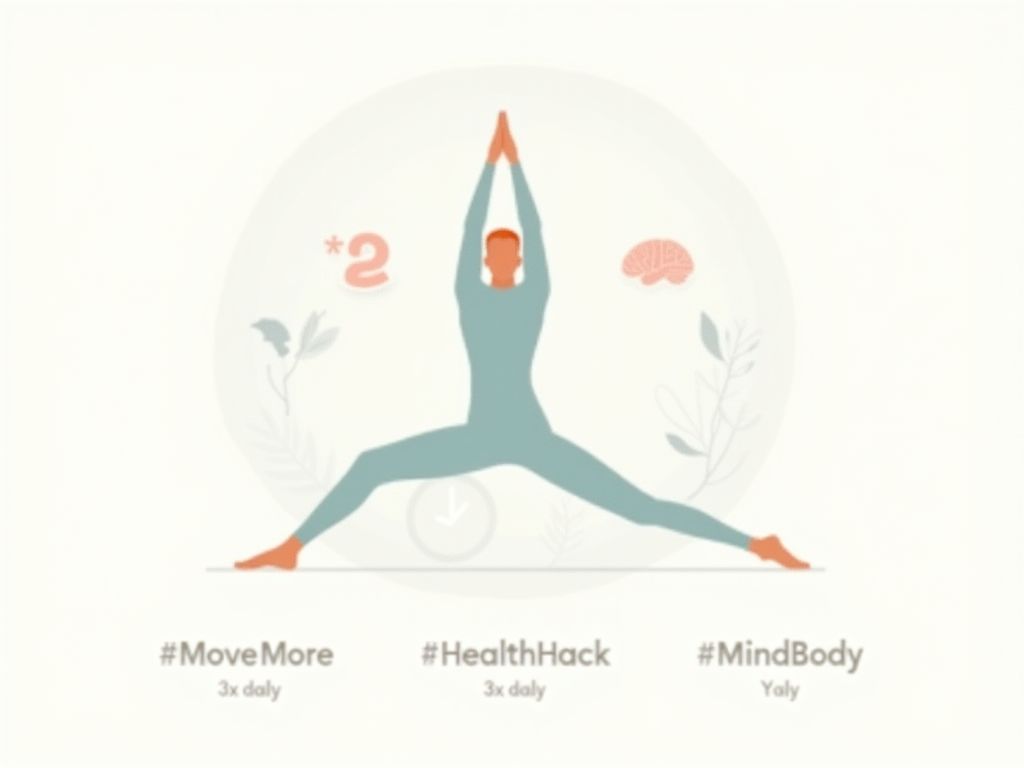 Consejo Rápido: "Estírese Durante 2 Minutos, 3 Veces Al Día....